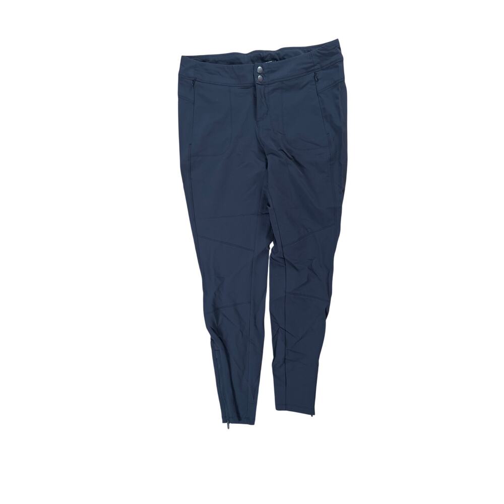Kuhl Womens Transcendr Skinny Pants Size 8 Reg Navy Stretch Ankle Zip Trail